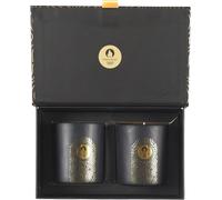 Sept-, Cjo6004, Lot De 2 Bougies Parfumées Paris 2024 En Coffret Art Deco, Produit Officiel Sous Licence, Senteur : Musc Blanc, Durée De Combustion : 21 H
