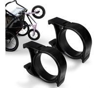 Sept-Clip ¿ Support Vélo Enfants Et Roue Pour Thule Chariot Dès 2017 Sport, Cross, Cab, Lite 2 Jusqu'à 14 Po Max. 8 Kg ¿ Support Pour Porte-Vélo Thule Rechange