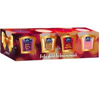 Sept-Coffret Bougies Editions Limitées Vegan ¿ 4 Parfums Exclusifs Infusés Aux Huiles Essentielles - Nouvelle Formule Sans Huile De Palme - 4x27 Heures
