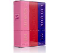 Sept-Colour Me, Pink/Purple/Red - Triple Pack, Fragrance For Women, 3 X 50ml Eau De Parfum, By Milton-Lloyd