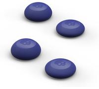 Sept-Convex Thumb Grip Caps Joystick Cap Analog Stick Cap Thumbstick Grip Cover For Nintendo Switch Pro Controller & Ps5 / Ps4 / Slim/Pro Controller - Neon Blue, 2 Pairs (4pcs)