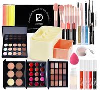 Sept-Cosmetic Palette De Maquillage 'classic' Cosmétiques Véganes, Ombre Paupière, Blush, Correcteur, Coffret Maquillage Femme, Lip Gloss, Maquillage De Organisateur, Xmas Makeup Gift Set