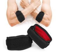 Sept-Coude Tendinite, 2 Pièces Coudières Tendinite Avec Coussin De Compression, Attelle Coude Pour Joueurs De Tennis Et Golfeur, Pour Protection Du Nerf Cubital, Soulager La Douleur Du Coude