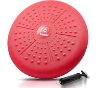 Sept-Coussin D'équilibre- Améliore La Posture Assise Et La Stabilité De L'attention Disque D'équilibre Pour La Physiothérapie Maux De Dos Et Force De La Base [Très Épais, Pompe À Air Incluse]