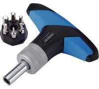 Sept-Cycling Clé Dynamométrique Pour Vélo Jeu De 5 Clés Hexagonales Mini Clé Dynamométrique Outil À Main Torx T25 Torquefix 4nm Btl-119, Black