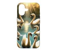 Sept cygnes en Train de Nager Coque pour iPhone 17