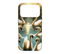 Sept cygnes en Train de Nager Coque pour iPhone 17 Pro