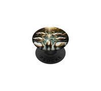 Sept cygnes en Train de Nager PopSockets PopGrip Adhésif