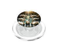 Sept cygnes en Train de Nager PopSockets PopGrip pour MagSafe