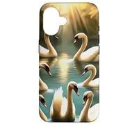 Sept cygnes nageant Coque pour iPhone 16