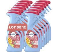 Sept-Désodorisant Textile 12x375ml Fruits Exotiques, La Technologie Odourclear Élimine Les Odeurs De Vos Textiles Pour Ne Laisser Qu¿Un Parfum Frais