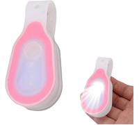 Sept-Eclairage De Nuit À Led Avec Clip, Lampe De Poche Mains Libres, Lampe Led Magnétique À Clipser Pour Randonnée Course, Lumière D'urgence De Maison Véhicule [Classe Énergétique A+++]