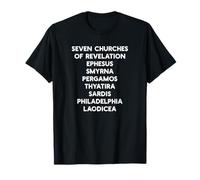 Sept églises de la Bible chrétienne de l'Antiquité T-Shirt