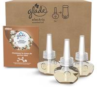 Sept-Electric Scented Oil Recharges - Infusé Aux Huiles Essentielles - Jusqu'à 120 Jours De Parfum - Sensual Sandalwood & Jasmine - 3 Recharges