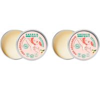 Sept-Energie Fruit Déodorant Crème 48h Parfum Pêche Blanche Bio Certifié Par Ecocert (Lot De 2)