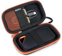 SEPT-Étui de Protection pour SanDisk Portable/Extreme/Extreme Pro 1 to, 2 to, 4 to, 500 Go Disque Dur SSD Externe, Housse Coque de Transport Rigide