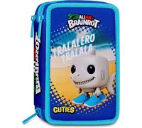 Sept étuis école primaire Brainrot officiel Trallero Tralala, 3 disparaissent
