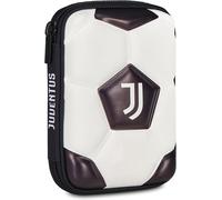 Sept étuis scolaires Quick Case 3D Juventus, blanc, étui avec coque 3D