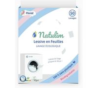 Sept-- Feuilles Lessive 50 Lavages - Sans Produits Chimiques - Convient Aux Peaux Sensibles - Zéro Déchet Et Sans Plastiques - Se Dissout Même À Basse Température - Parfum Floral