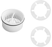 SEPT-Filtre de douche compatible avec bonde d'écoulement - Filtre à cheveux de rechange pour douche - Compatible avec 6960, 6963, 6961, 6962, filtre à cheveux pour kit d'écoulement de douche Viega