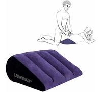Sept-Flocage Triangulaire Gonflable Coussin Multifonctionnel Canapé Oreiller Literie Garder Posture Canapé Oreiller