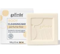 Sept-Gallinée - Pain Lavant Sans Parfum - Sans Savon Et Aux Prébiotiques & Acide Lactique - Multi-Usage Comme Savon Intime Femme Ou Nettoyant Visage - Testé Dermatologiquement & Fabriqué En France -