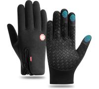 Sept-Gants De Sport, Gants De Vélo, Gants Tactiles, Rembourrés Et Chauds, Coupe-Vent Et Imperméables, Écran Tactile Sensible, Silicone Antidérapant