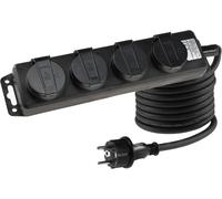 Sept-Gartensteckdosenleiste Für Außen, 4-Fach Ip44