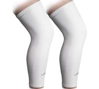 Sept-Genouillères Compression Genouillères Cyclisme Basketball Football Protection Uv Anti Slip Pour Homme Femme Enfant Adolescent Taille Xxs-L (1 Paire) Multi-Voies