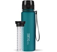 Sept-Gourde, Bouteille D¿Eau ¿Uberbottle¿ +Tamis-Fruits ¿ 350ml, 500ml, 650ml, 1l, 1,5l, 2l - Sans Bpa, Étanche, Anti-Fuite, Réutilisable, Légère - Idéal Pour École, Sport, Fitness, Gym, Travail