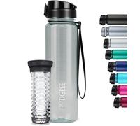 Sept-Gourde, Bouteille D¿Eau ¿Uberbottle¿ +Tamis-Fruits ¿ 350ml, 500ml, 650ml, 1l, 1,5l, 2l - Sans Bpa, Étanche, Anti-Fuite, Réutilisable, Légère - Idéal Pour École, Sport, Fitness, Gym, Travail