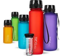Sept-Gourde, Bouteille D¿Eau ¿Uberbottle¿ +Tamis-Fruits ¿ 350ml, 500ml, 650ml, 1l, 1,5l, 2l - Sans Bpa, Étanche, Anti-Fuite, Réutilisable, Légère - Idéal Pour École, Sport, Fitness, Gym, Travail