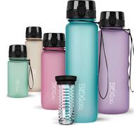 Sept-Gourde, Bouteille D¿Eau ¿Uberbottle¿ +Tamis-Fruits ¿ 350ml, 500ml, 650ml, 1l, 1,5l, 2l - Sans Bpa, Étanche, Anti-Fuite, Réutilisable, Légère - Idéal Pour École, Sport, Fitness, Gym, Travail