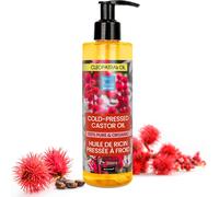 Sept-Huile Ricin Bio, Pressée À Froid, Huile De Ricin Cheveux Pousse Rapide, Croissance Barbe, Mascara Huile De Ricin Pour Cils, Huile De Ricin Ongles Démaquillant, Soin Acné, Cosmétique Maison, 200