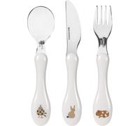 Sept-Lässig Set De Couverts 3 Pièces Pour Enfants Cuillère, Fourchette, Couteau, Acier Inoxydable, Manche En Plastique/Cutlery Royal Blue