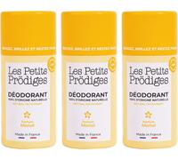 Sept-Les Petits Prodiges Déodorant Monoï \U2013 Efficacité 48h \U2013 Peau Sensible -100% Naturel - Tout Type De Peau - Sans Alcool Conservateur Aluminium Parabène - Fabriqué En France - Vegan - Lot