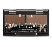 Sept-London Brow This Way Kit De Modelage De Poudre À Sourcils, Finition Soignée Et Précision Ultime Avec La Formule Duo Compact, Brun Poyen, Poudre 0,04 Oz, Cire 0,03 Oz