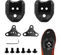 Sept-Lot De 2 Adaptateurs De Crampons De Vélo, 3 Trous Pour Chaussures De Vélo Spd, Compatibles Avec Shimano Spd Cleat, Sm-Sh41, Pour Pédales De Vélo De Route, Pédales De Vélo