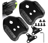 Sept-Lot De 2 Adaptateurs De Crampons De Vélo, Compatibles Avec Shimano Spd, Adaptateur De Plaque Sm-Sh41, Pour Chaussures De Vélo De Route, Vtt, Pédales À 3 Trous, Adaptateur De Pédale De Vélo