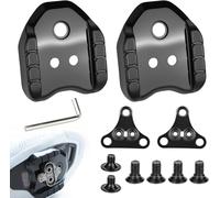 Sept-Lot De 2 Adaptateurs De Crampons De Vélo, Compatibles Avec Shimano Spd Adaptateur Sm-Sh41 Pour Chaussures De Vélo, Adaptateur De Pédale De Vélo Pour Vélo De Route, Vtt, Pédales À 3 Trous, Adapta