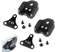 Sept-Lot De 2 Adaptateurs De Pédales De Vélo - Adaptateurs De Chaussures, Adaptateur Métallique Pour Crampons Pour Vélo De Route Pédales, Adaptateur De Crampons Spd Pour Pédales Et Chaussures De Vélo