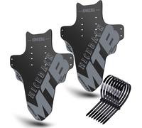 Sept-Lot De 2 Garde-Boues Vtt Mudguard Fit 20"-29" Garde-Boue Avant Et Arrière Compatible Vélo