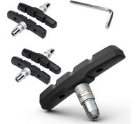Sept-Lot De 2 Paires De Plaquettes De Frein De Vélo 70 Mm En Caoutchouc Silencieuses Pour Shimano, Tektro Et La Plupart Des Vélos De Route Et Vtt