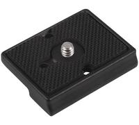 SEPT-Lot de 2 Plaque de Dégagement Rapide, Plateau pour Appareils Photo, Tête de Trépied, Plaque Fixation Universelle Filetage 1/4 Pouce Accessoire Compatible Manfrotto 200PL-14, Rotule, DSLR, Caméra