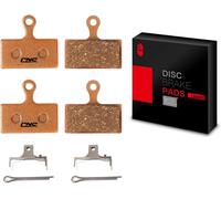 Sept-Lot De 2 Plaquettes De Frein De Vélo Pour Shimano G01s G02s G03s G02a 2 Paires De Plaquettes De Frein En Résine Pour Shimano Xt Xtr Slx Deore, Résine/Organique/Semi-Métallique/Argent
