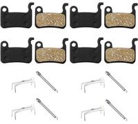 Sept-Lot De 4 Paires De Plaquettes De Frein Pour Vélo - Compatibles Avec Shimano Deore Xt Xtr Lx Slx Hone Alfine Saint M965 M975 M765 M601 M585 M535 S500 S501 - Silencieux Et Résistant À L'usure - Vt