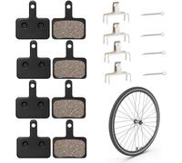 Sept-Lot De 4 Plaquettes De Frein Pour Vélo B01s, Plaquette De Frein Vtt, Plaquette De Frein, Plaquette De Frein Arriere, Disques De Frein, Plaquettes De Frein Haute Performance Pour Deore, Trp