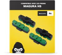 Sept-Magura Hs Ebike Patin De Frein 2 Paire Hs11 Hs22 Hs24 Hs33 Hs 33 Re Hs 33 R Urban Hs 33 R Trial Hs 33 R Firmtech Hs 33 R Hsi I Haute Performance I Durable & Ajustement Parfait I Plaquette De Fre