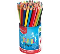 Sept-Maped Crayons Couleur Color'peps Triangulaire Pot De 72