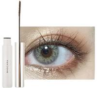 Sept-Mascara 12 Couleurs Fibre Colorée - Longue Durée, Cils Épais Et Longs, Maquillage Des Yeux Imperméable Et Anti-Bavures (#03 Brun Foncé)